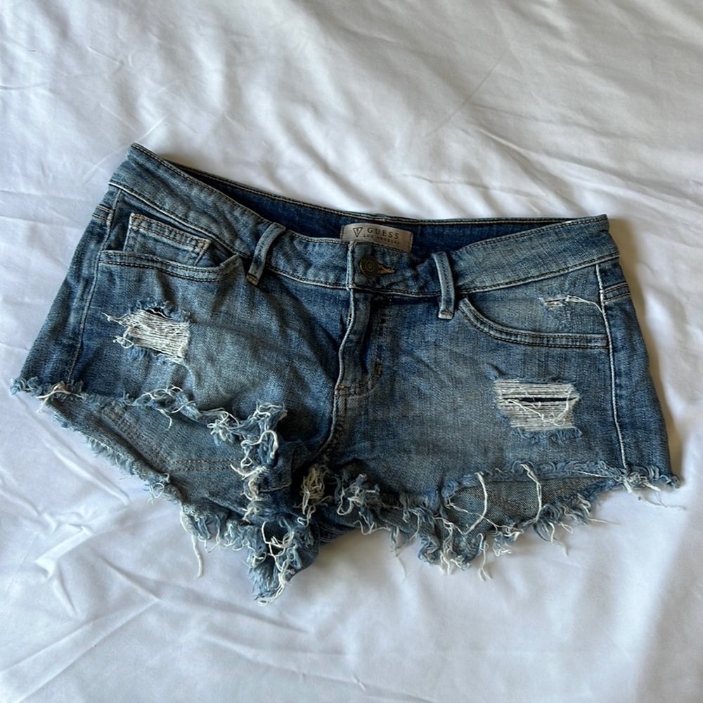 Guess booty shorts